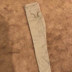 Hollister Super Skinny Khaki Pants